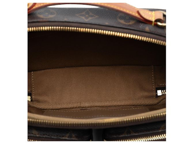 Borsa Louis Vuitton Monogram Utility marrone - vista 4