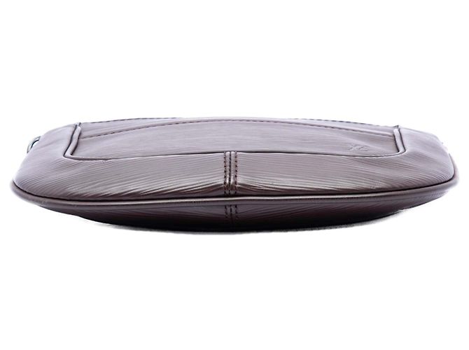 Borsa a tracolla Louis Vuitton Epi Sarvanga marrone - vista 3