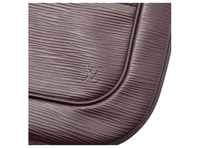Borsa a tracolla Louis Vuitton Epi Sarvanga marrone - vista 5