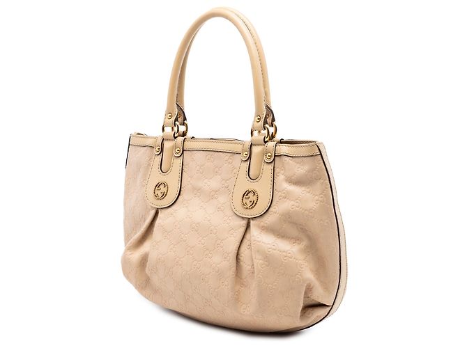 Tote Gucci Guccissima Scarlett beige - vista 2