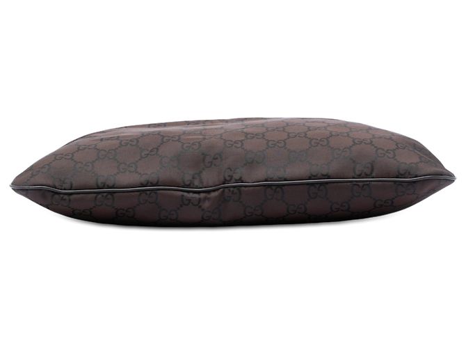 Borsa a tracolla Gucci GG Nylon marrone - vista 3