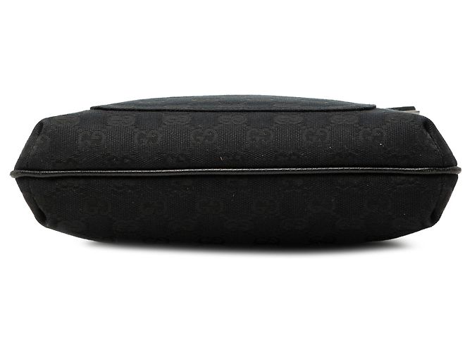 Borsa a tracolla Gucci GG Canvas nera Nero - vista 3