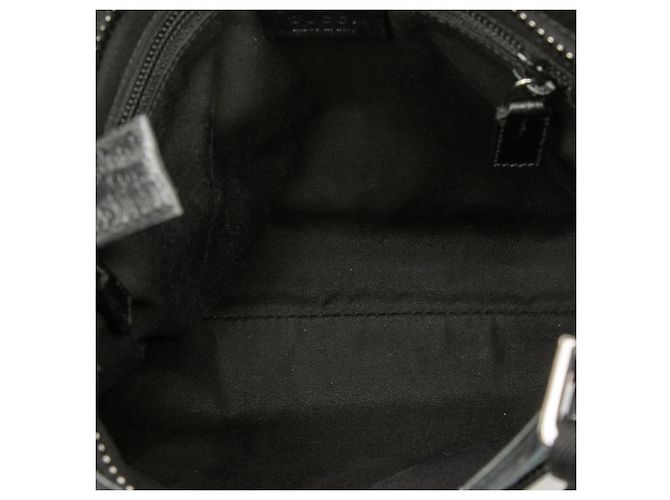 Borsa a tracolla Gucci GG Canvas nera Nero - vista 4