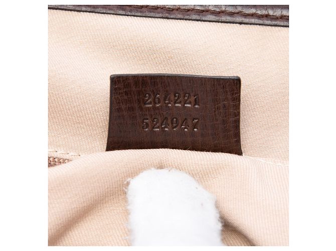 Tote Gucci GG Supreme marrone - vista 5