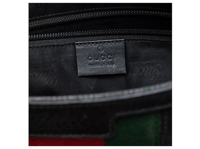 Borsa a tracolla Gucci Fiat 500 Medium GG Imprime Web nera Nero - vista 5