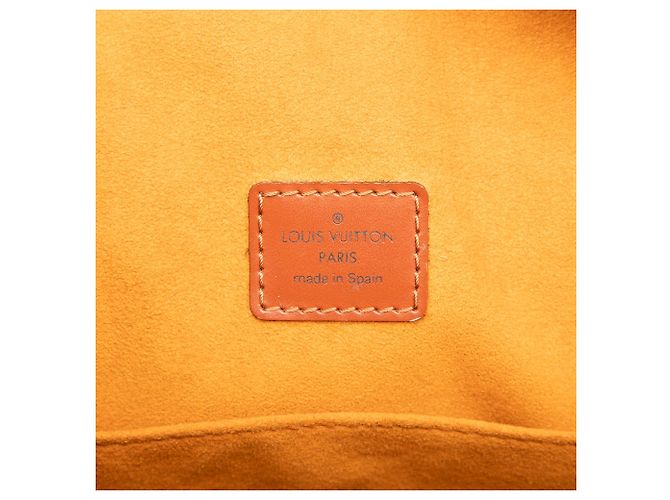 Bolso de hombro Louis Vuitton Epi Voltaire marrón Castaño - vista 5