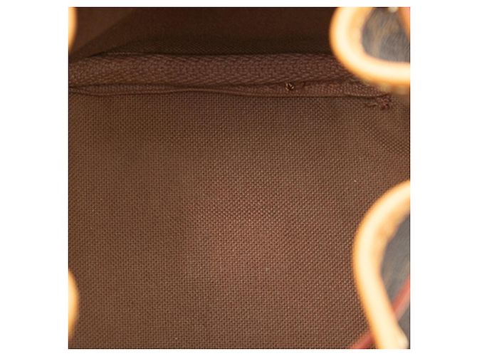 Borsa a secchiello Louis Vuitton Monogram Nano Noe marrone - vista 4
