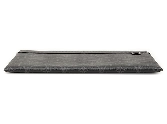 Black Louis Vuitton Monogram Eclipse Discovery Pochette GM Clutch Bag - view 3