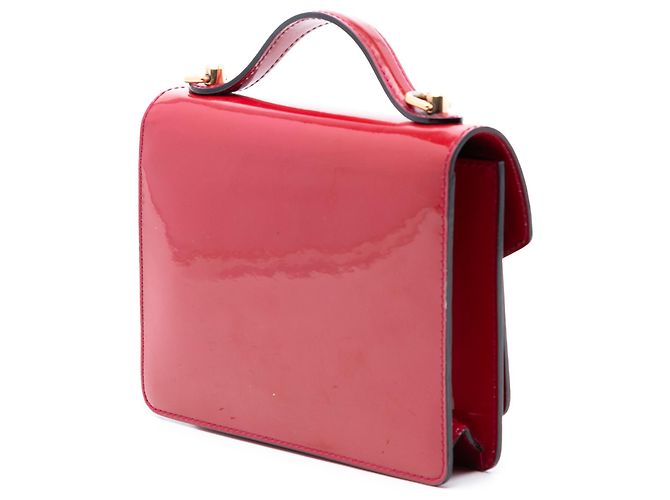 Borsa Louis Vuitton Vernis Monceau BB rossa Rosso - vista 2