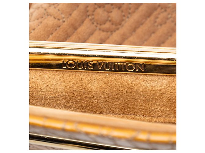 Clutch Louis Vuitton Monogram Motard After Dark marrone - vista 5