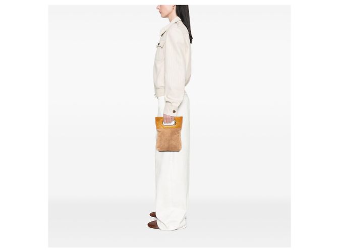 Clutch Louis Vuitton Monogram Motard After Dark marrone - vista 6