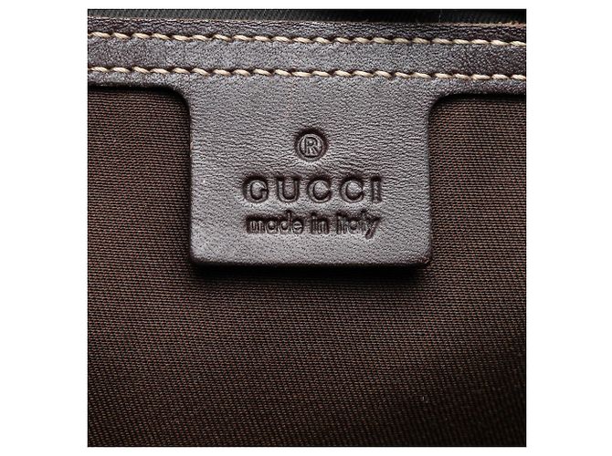 Tote verticale Gucci GG Supreme beige - vista 5