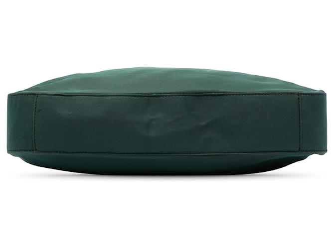Borsa a tracolla Prada Tessuto verde - vista 3