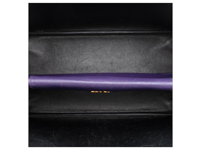 Borsa Double Prada Medium Saffiano Cuir Viola Porpora - vista 4