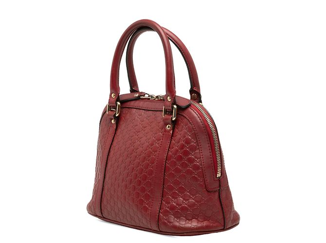 Borsa Gucci Mini Microguccissima Dome rossa Rosso - vista 2