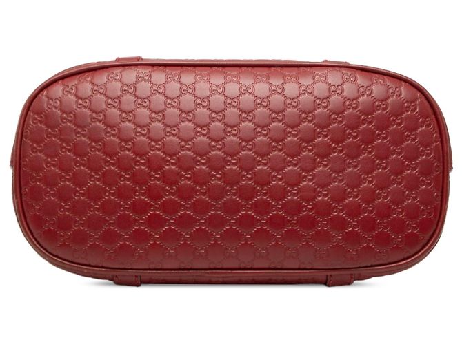 Borsa Gucci Mini Microguccissima Dome rossa Rosso - vista 3