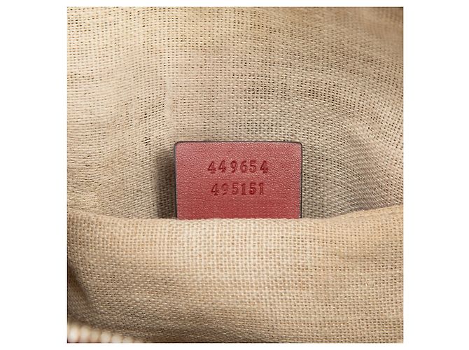 Borsa Gucci Mini Microguccissima Dome rossa Rosso - vista 6