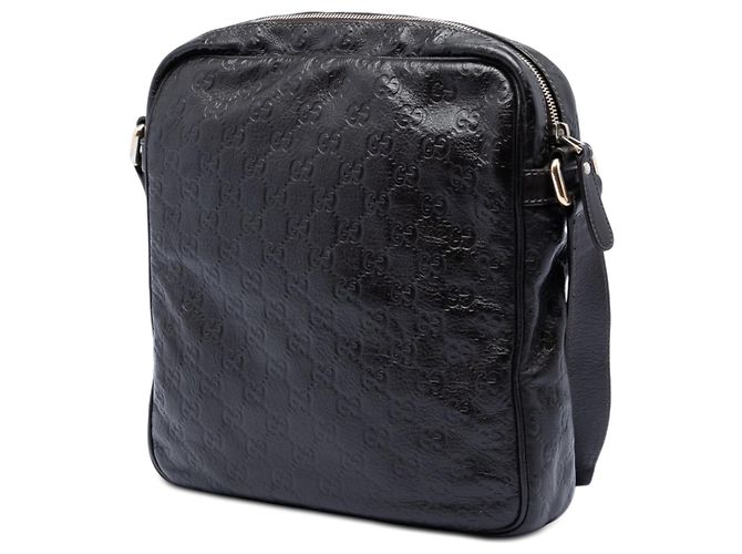Borsa a tracolla Gucci Guccissima marrone - vista 2