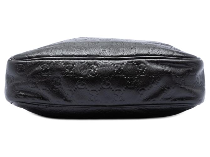 Borsa a tracolla Gucci Guccissima marrone - vista 3