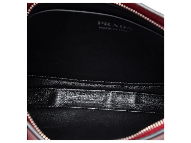 Borsa a tracolla Sidonie in pelle di vitello City rossa Prada Rosso - vista 4