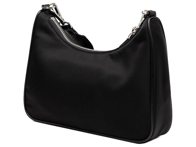 Borsa Prada Saffiano Trimmed Re Nylon Re Edition 2005 nera Nero - vista 2