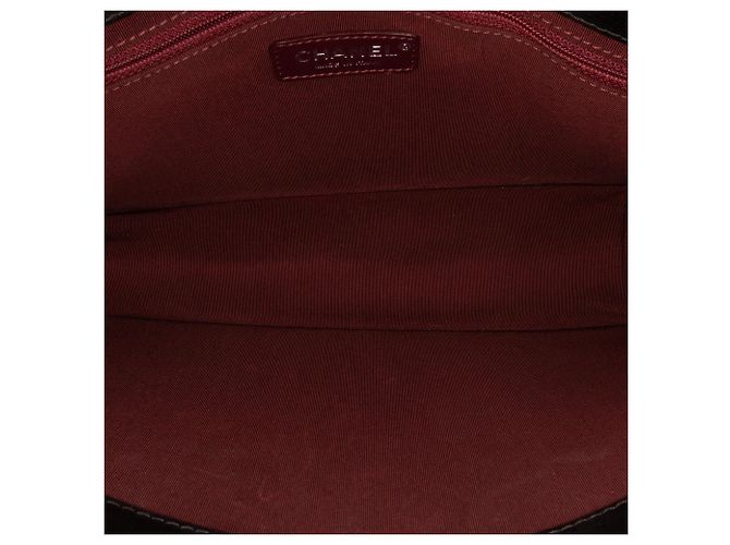 Borsa a tracolla Chanel Medium Quilted Goatskin CC University Flap Nera Nero - vista 4