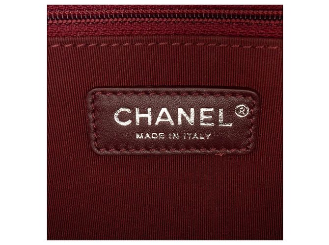 Borsa a tracolla Chanel Medium Quilted Goatskin CC University Flap Nera Nero - vista 5