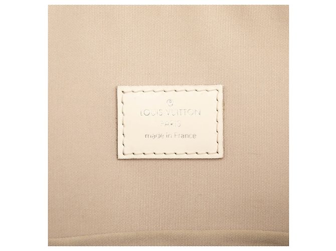 Borsa a mano verticale Louis Vuitton Epi Lockit bianca Bianco - vista 5