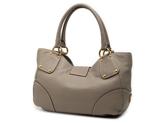 Borsa a tracolla Prada Vitello Daino grigia Grigio - vista 2