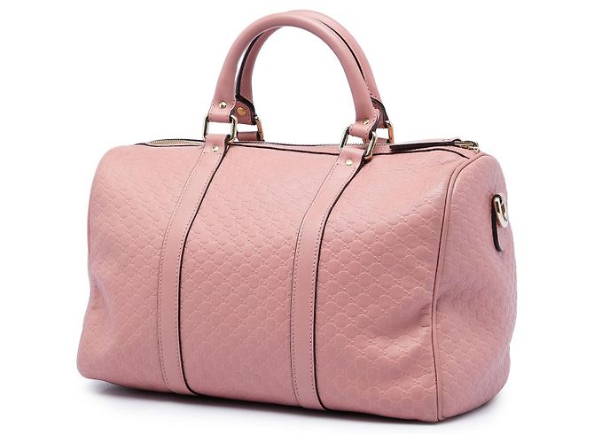 Borsa Gucci Medium Microguccissima rosa - vista 2