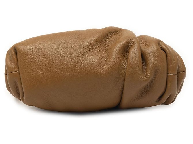 Borsa a tracolla The Extra Mini in agnello marrone Bottega Veneta - vista 3