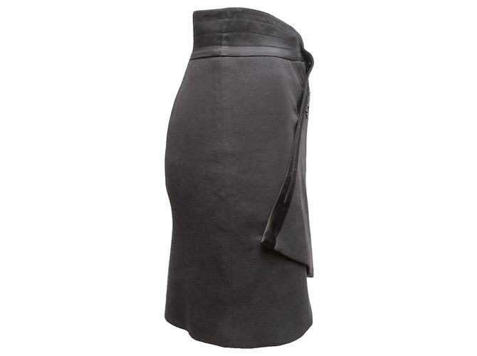 Falda lápiz con adornos negra Blumarine Talla IT 38 Negro - vista 2