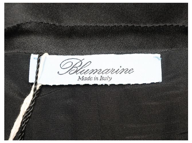 Falda lápiz con adornos negra Blumarine Talla IT 38 Negro - vista 6