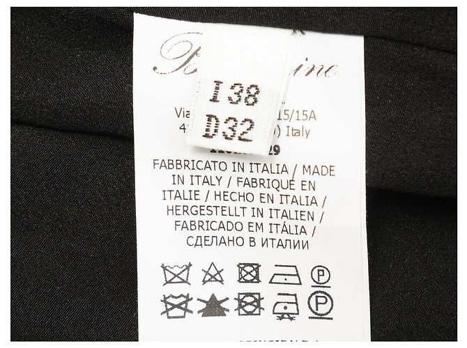Falda lápiz con adornos negra Blumarine Talla IT 38 Negro - vista 7