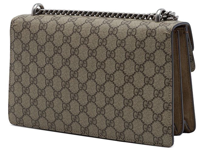 Borsa a tracolla Gucci Medium GG Supreme Dionysus beige - vista 2