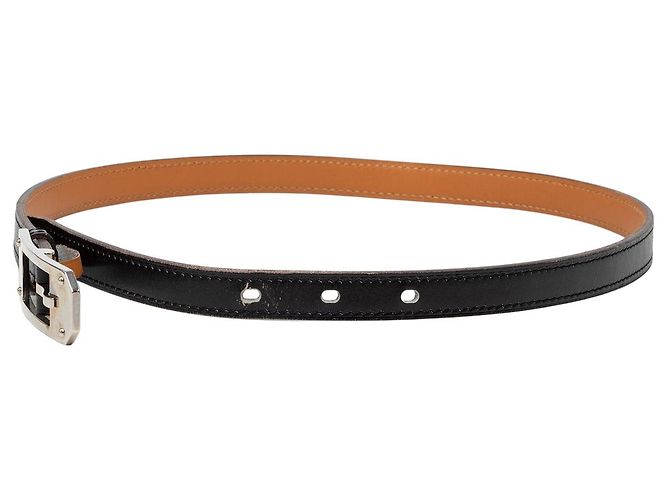Cintura Kelly Ardillon in vitello Box nero Hermès - vista 2