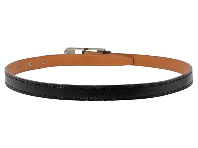 Cintura Kelly Ardillon in vitello Box nero Hermès - vista 3
