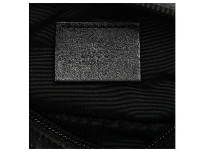 Beauty case in denim Gucci GG grigio - vista 5