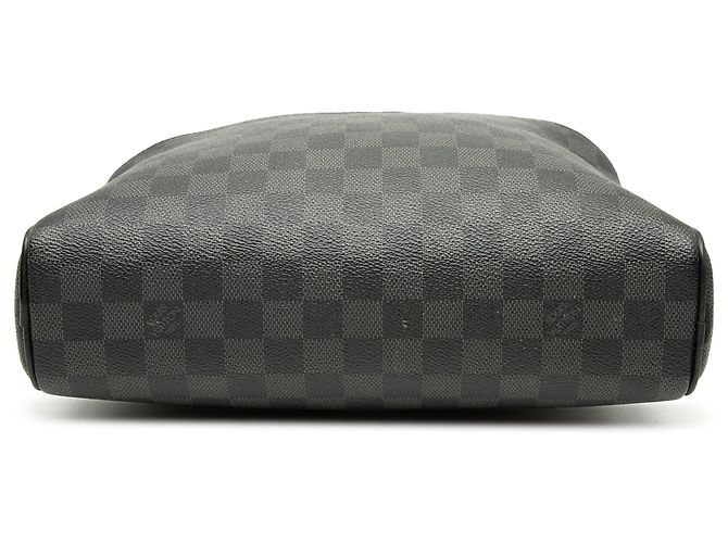 Borsa a tracolla Louis Vuitton Damier Graphite Dayton Reporter MM nera Nero - vista 3