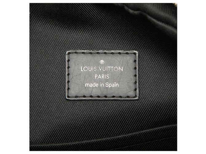 Borsa a tracolla Louis Vuitton Damier Graphite Dayton Reporter MM nera Nero - vista 5