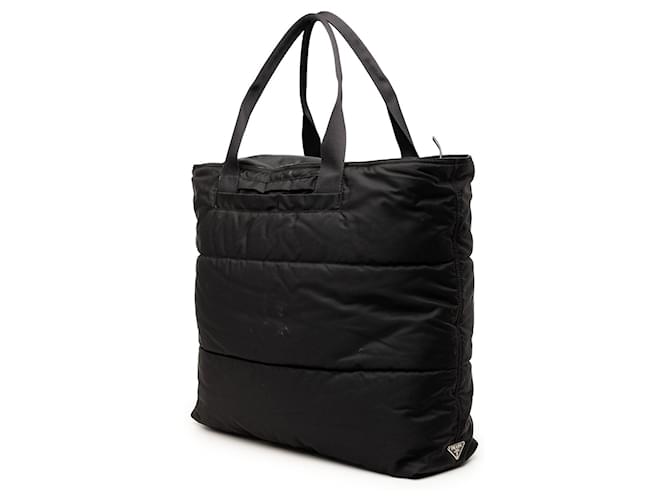 Tote Bomber Tessuto nero Prada - vista 2
