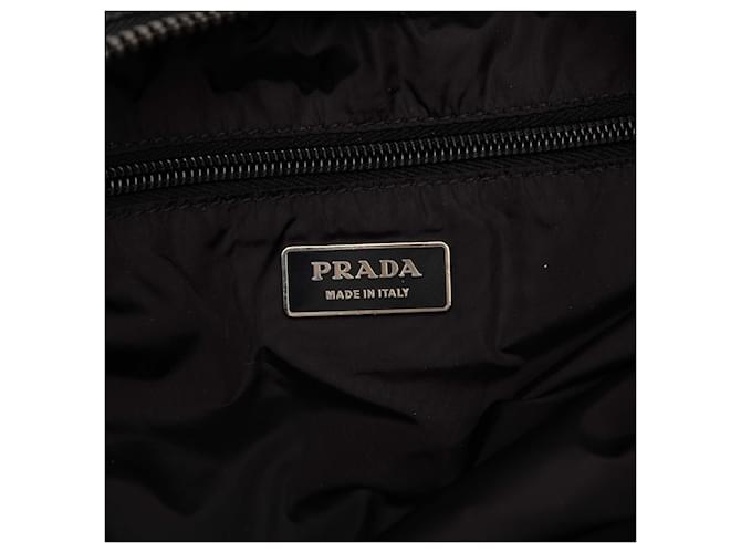 Tote Bomber Tessuto nero Prada - vista 5