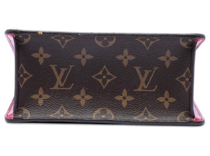 Borsa Louis Vuitton Monogram Vernis Spring Street marrone - vista 3