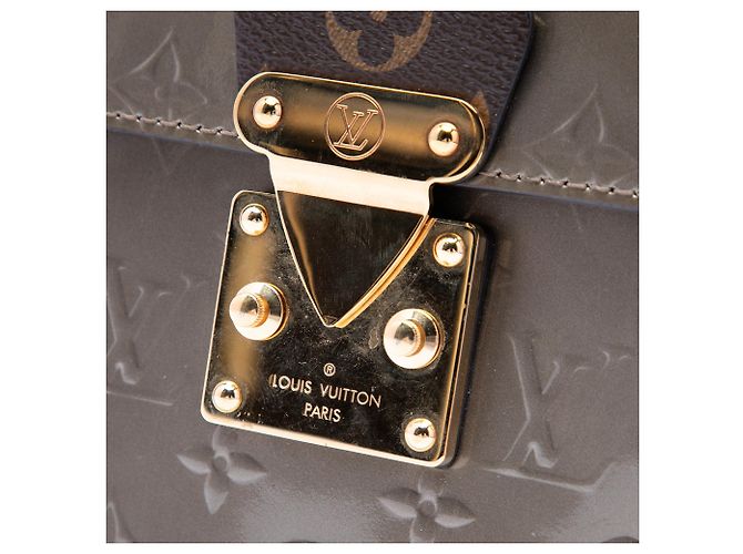 Borsa Louis Vuitton Monogram Vernis Spring Street marrone - vista 5