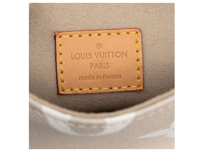 Orange Louis Vuitton Monogram Giant By The Pool Tiny Backpack - view 5