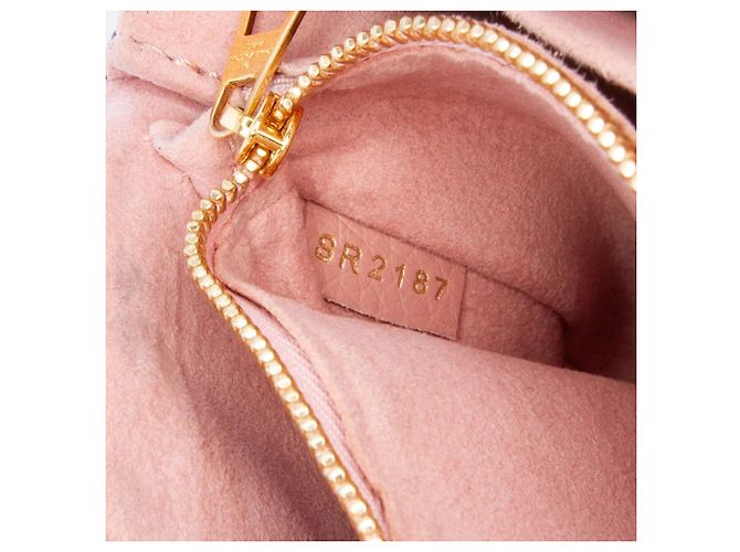 Borsa a tracolla Louis Vuitton Damier Ebene in pelle Taurillon marrone - vista 6