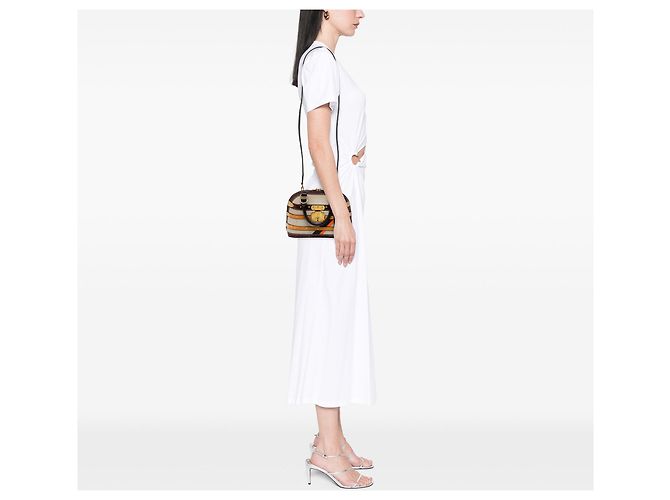 Borsa Alma BB in Transformed Canvas beige Louis Vuitton - vista 6