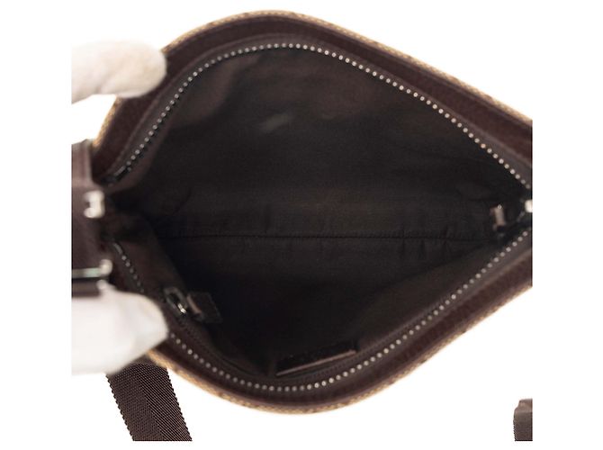 Borsa a tracolla Gucci GG Canvas beige - vista 4