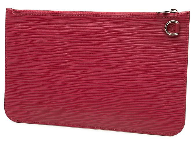 Pochette Epi Neverfull vermelha Louis Vuitton Vermelho - vista 2