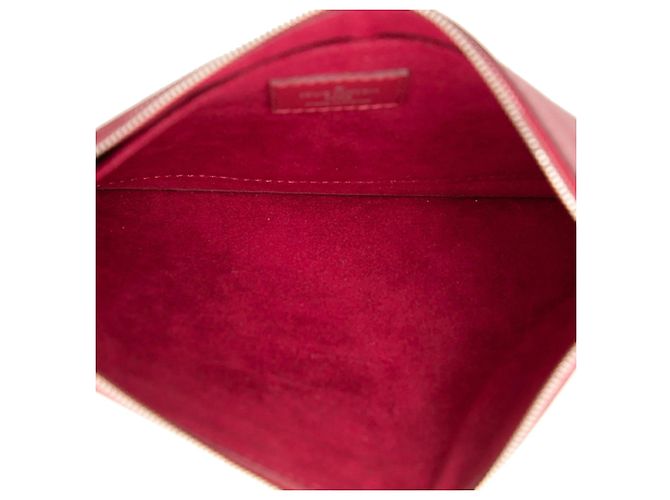 Pochette Epi Neverfull vermelha Louis Vuitton Vermelho - vista 4